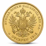 Dukaten Goldmünze, Rückseite