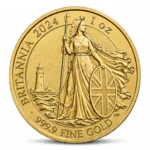 Britannia Goldmünze, Rückseite