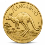 Kangaroo Goldmünze, Rückseite