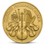 Wiener Philharmoniker Goldmünze, Rückseite